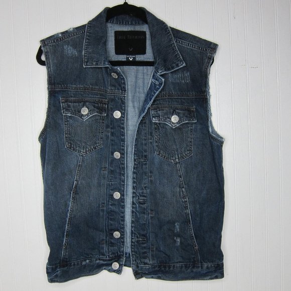 True Religion Other - True Religion Denim Vest Size M